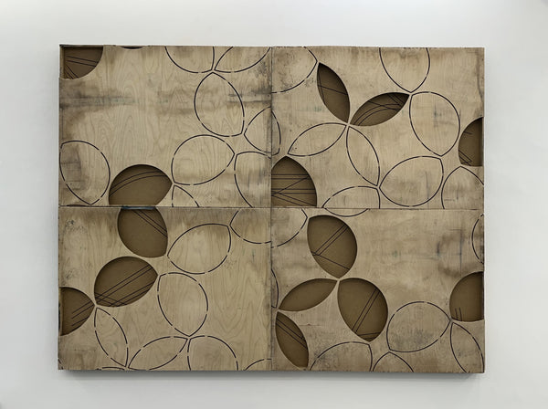 S/T. Tramas. Patatas. Díptico. Revés crudo.