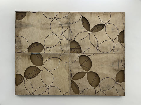 S/T. Tramas. Patatas. Díptico. Revés crudo.