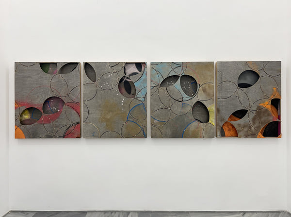 S/T. Cuadríptico. Tramas perforadas. Patatas crudo.