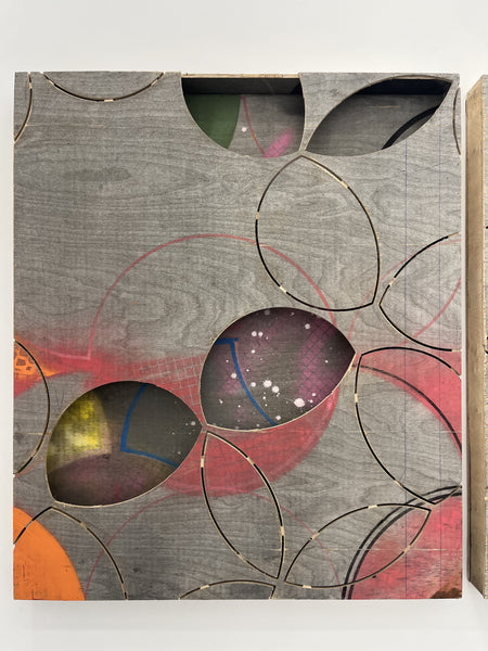 S/T. Cuadríptico. Tramas perforadas. Patatas crudo.