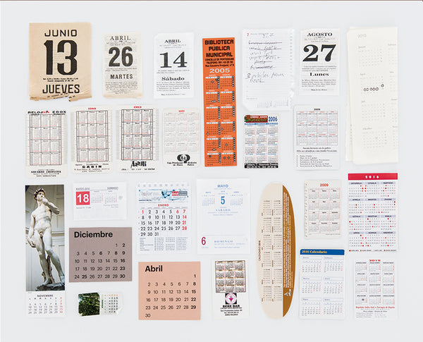 Marcapáginas: hojas, calendarios, billetes y cartas