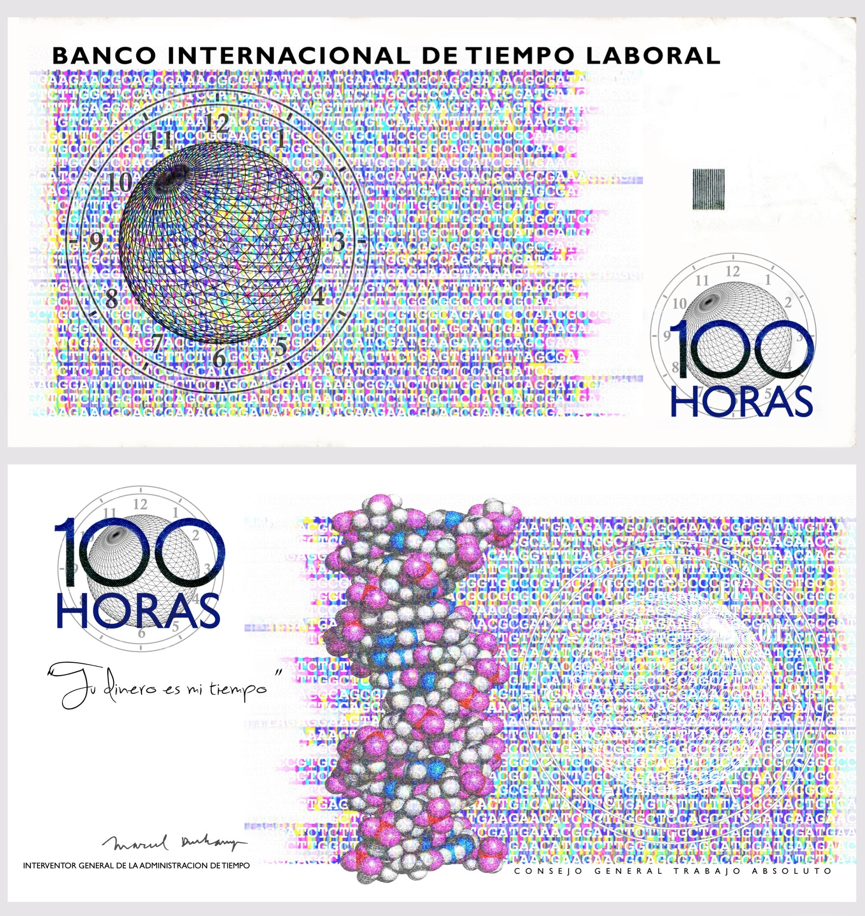 Banco Internacional de Tiempo Laboral. 100 horas