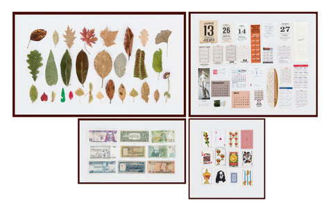 Marcapáginas: hojas, calendarios, billetes y cartas