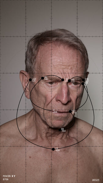 Ejercicios de medición sobre el movimiento amanerado de la cara